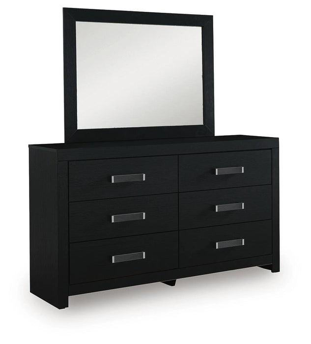 Maeling Dresser and Mirror