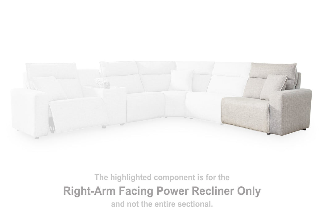 Modmax II Power Reclining Sectional with Audio Consoles