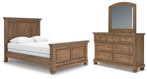 Feddinger Bedroom Set (Queen Bed, Dresser, Mirror, and Nightstand) image