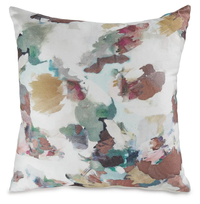 Ashley Furniture Herston Pillow with plush fabric and decorative design, perfect for bedroom or living room decor.