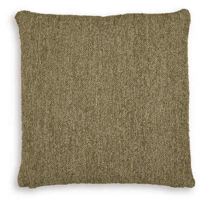 Set of four Macsen pillows by Ashley Furniture featuring soft fabric covers and decorative designs for a cozy living space.