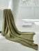 Ashley Furniture Anawood throw blanket, soft woven textile with a textured pattern, displayed folded on a neutral background.