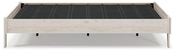 Ashley Furniture Socalle Panel Bed with a sleek wooden frame and modern design, shown in a neutral bedroom setting.