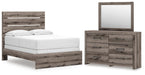 Graystorm bedroom set by Ashley Furniture featuring a modern bed frame, matching nightstands, and a stylish bedroom design.