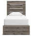 Graystorm bedroom set by Ashley Furniture featuring a modern bed frame, matching nightstands, and coordinated bedroom decor.