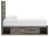 Graystorm bedroom set by Ashley Furniture featuring a modern bed frame, matching nightstands, and coordinated bedroom furniture.