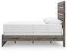 Graystorm bedroom set by Ashley Furniture featuring a modern bed frame, matching nightstands, and coordinating bedroom decor.
