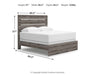 Graystorm bedroom set by Ashley Furniture featuring a modern bed frame, matching nightstands, and coordinating bedroom furniture.