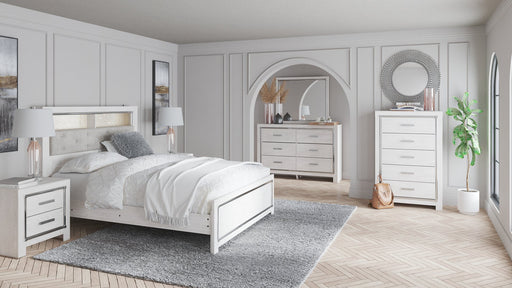Ashley Furniture Altyra bedroom set featuring a modern bed frame, matching nightstands, and coordinated bedroom furniture.