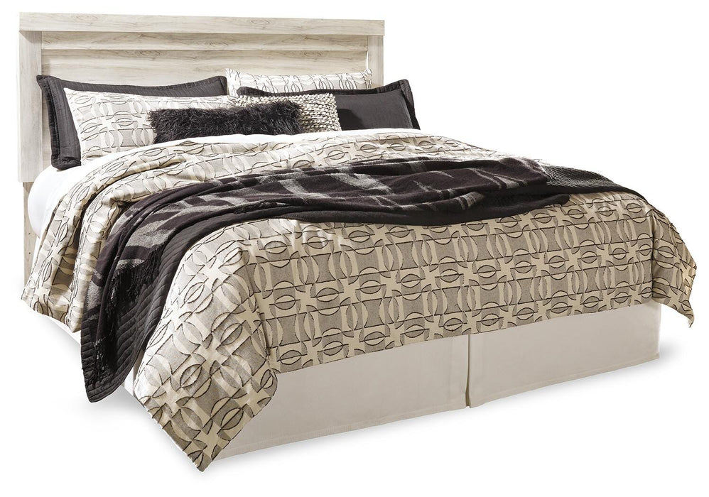 Ashley Furniture Bellaby Bed with a sleek, modern design featuring a sturdy wooden frame and clean lines for contemporary bedrooms.