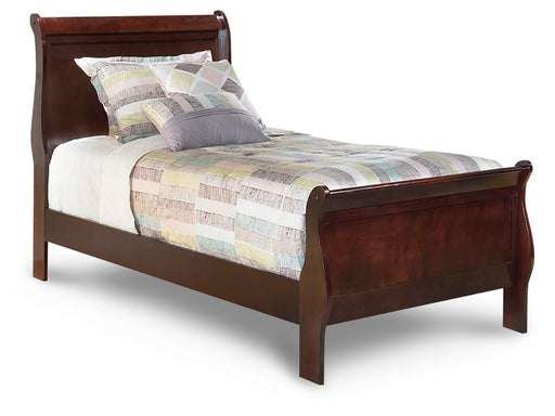 Ashley Furniture Alisdair Youth Bed with a sturdy wooden frame and classic design, ideal for a child's bedroom.