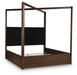 Ashley Furniture Dilenno bedroom set featuring a bed frame, nightstands, and dresser in a modern, stylish bedroom arrangement.