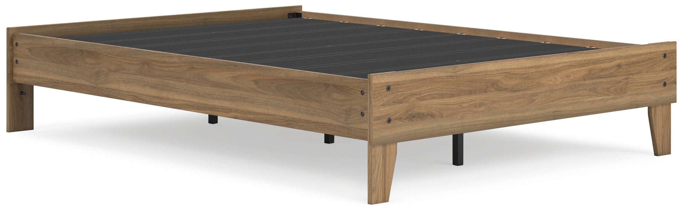 Ashley Furniture Deanlow Bed with modern design, featuring a sleek wood frame and stylish headboard in neutral finish.