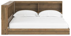 Ashley Furniture Deanlow Bed with a sleek headboard and modern design, shown in a stylish bedroom setting.
