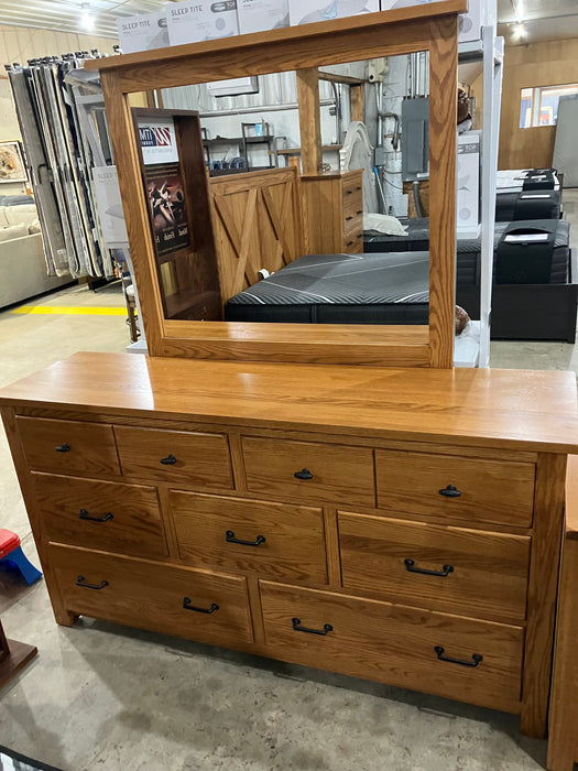 Shaker Dreser and Mirror Shaker Dreser and Mirror
