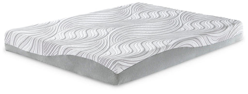 8-inch Ashley Furniture memory foam RV mattress with plush surface and supportive design for comfortable sleeping.