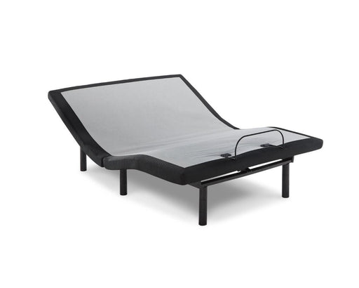 Ashley Furniture California King adjustable base with head and foot articulation, shown from a side angle in the product image.