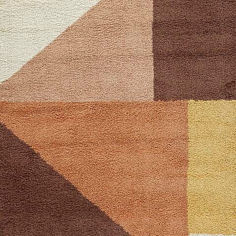 Ashley Furniture Gailmore Rug swatch featuring a textured, patterned design in neutral tones for stylish home decor.