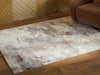 Ashley Furniture Jadenburg Rug in neutral tones, featuring intricate patterns, 4x3 feet size, perfect for living room or bedroom decor.