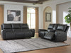 Ashley Furniture Glossmore reclining living room set with plush upholstered sofas and chairs in a modern design.