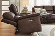 Ashley Furniture Bleckley reclining living room set featuring a sofa and loveseat with plush cushions and zero gravity recliners.