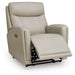 Ashley Furniture Pincara Power AutoGlide recliner, shown in open position with plush upholstery and sleek design.